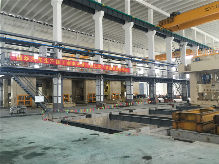 S2-1000生产线吊装作业